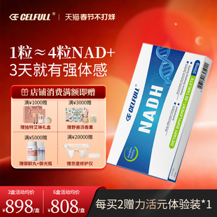 「力活元」CELFULL赛立复NADH线粒体素NAD+补充剂口服美容衰老
