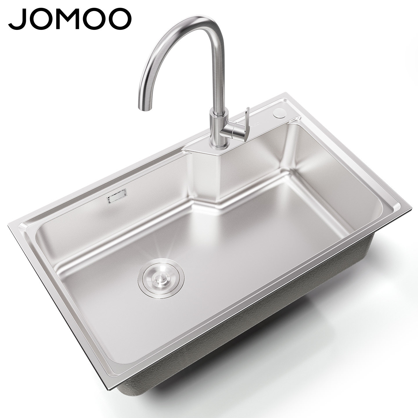 九牧304不锈钢水槽单槽水池家用淘菜洗碗池洗菜盆大单盆厨房水盆,家装主材,水槽套餐,淘宝优惠券,粉丝福利购,淘宝优惠卷