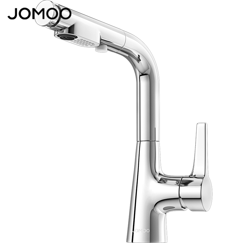 九牧七字型高弯冷热水龙头