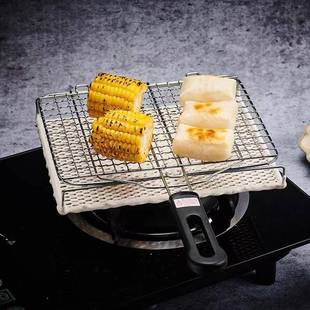 进口明火家用烧网烤户外烤炊肉面包野吐司烧烤架烤网架