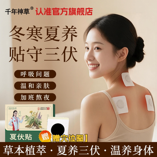 南阳仲景方剂冬病夏治艾灸贴