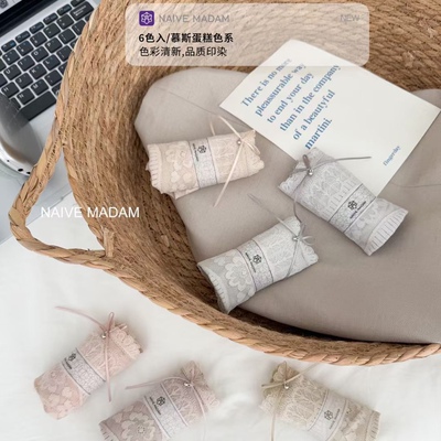 内目21501宫廷风蕾丝网纱内裤女中腰莫棉舒适透气蚕丝抗菌三角裤