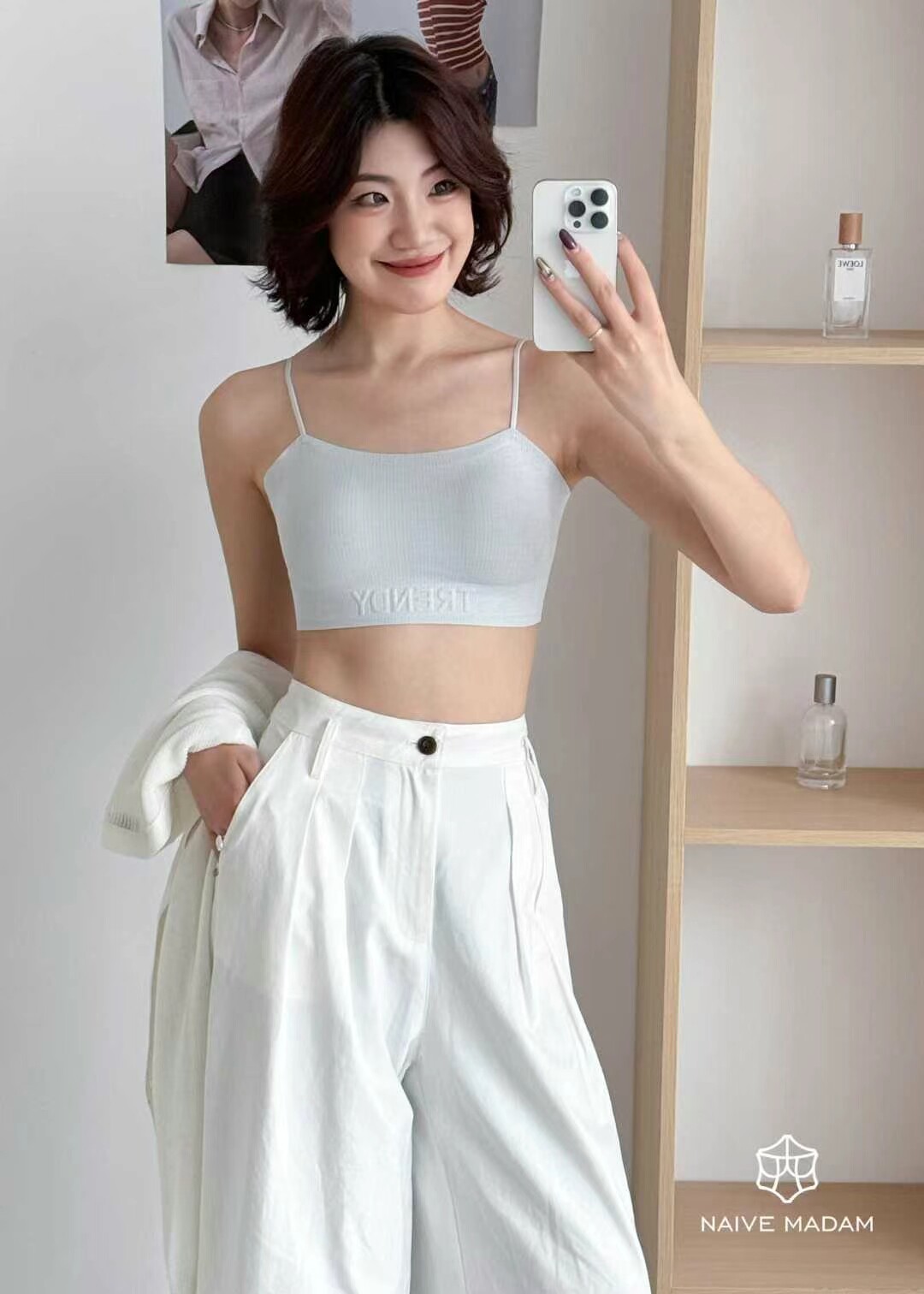 内目23071云朵一字抹胸无痕防走光美背吊带胸垫一体杯软支撑内衣