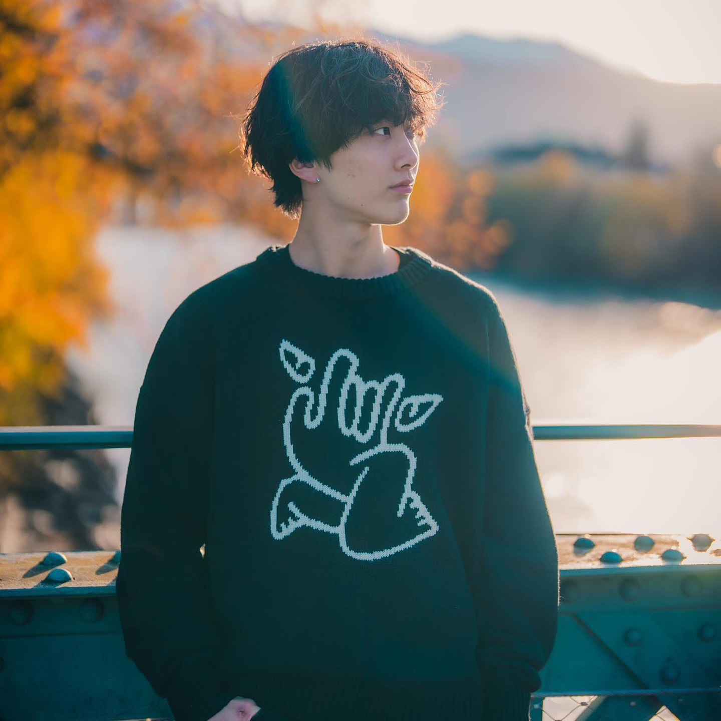 潮牌毛衣Karma8a法国攀岩品牌