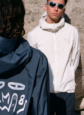 Karma8a法国攀岩品牌软壳运动防水防风三合一冲锋衣男女户外外套