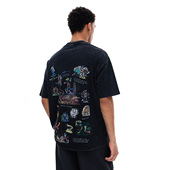 涂鸦系列攀岩Tee圆领宽松情侣户外休闲短袖 Karma8a cartoon