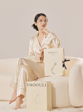 emoouli一暮里定制刺绣实用睡衣礼盒送男女朋友老婆闺蜜生日礼物