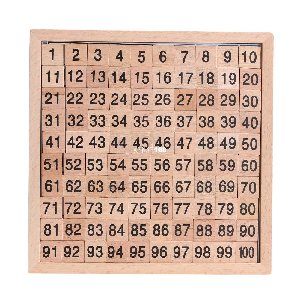 网红1-100 Digital Wooden Board Montessori Math Toys Montesso 3C数码配件 MSN聊天伴侣 原图主图