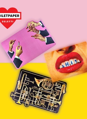 Seletti创意餐垫toiletpaper杯垫茶垫隔热桌面电脑桌垫装饰