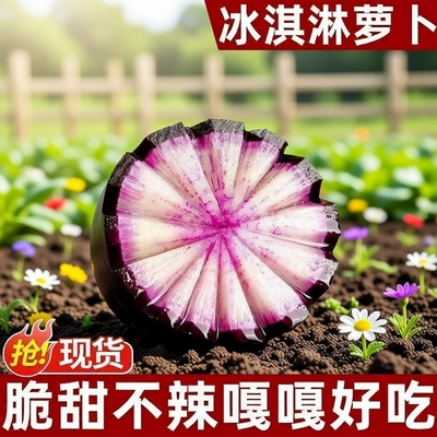 忆陇甜冰激凌水果萝卜