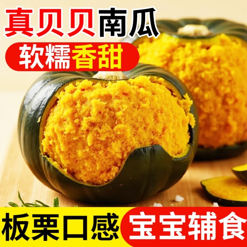 贝贝南瓜正宗板栗味山东新鲜蔬菜小南瓜栗面日本老瓜婴儿孕妇粉糯,水产肉类/新鲜蔬果/熟食,南瓜,淘宝优惠券,粉丝福利购,淘宝优惠卷