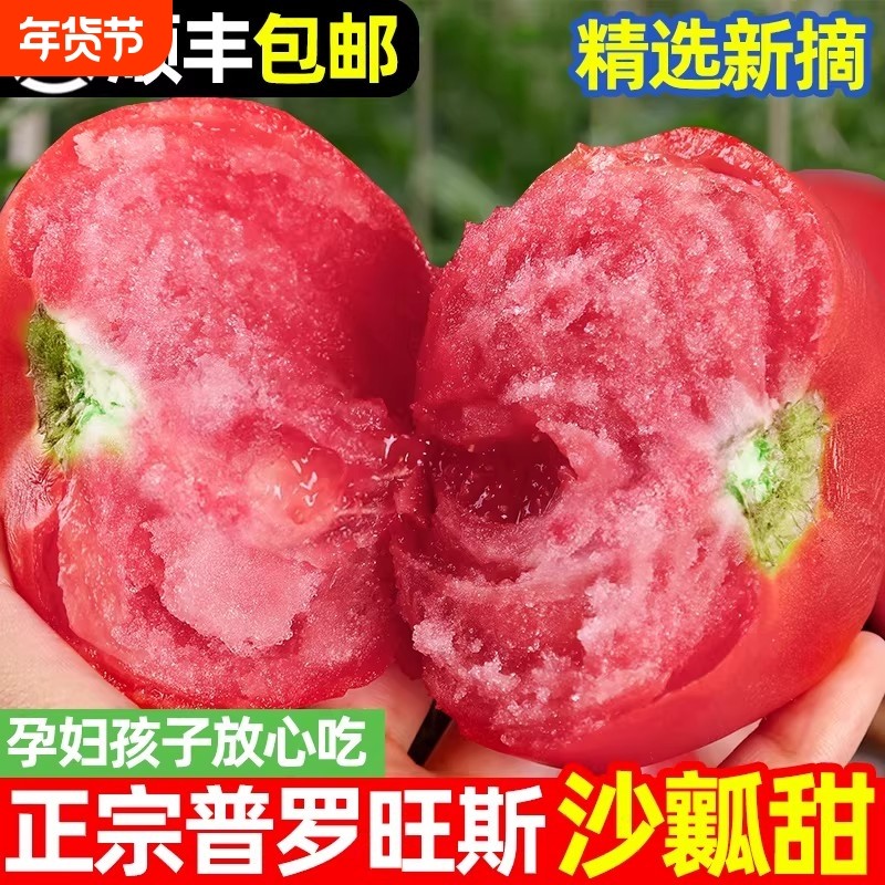 正宗普罗旺斯沙瓤西红柿新鲜自然熟生吃水果番茄鲜蔬菜当季,水产肉类/新鲜蔬果/熟食,番茄,淘宝优惠券,粉丝福利购,淘宝优惠卷