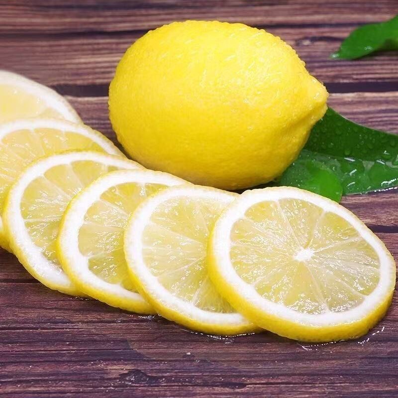 广东新鲜柠檬现摘黄柠檬装当季黄皮柠檬新鲜清热香水柠非安岳柠檬