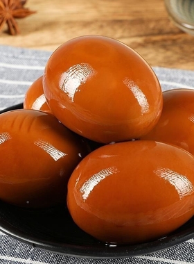 五香卤蛋正宗乡巴佬风味卤蛋盐焗鸡蛋泡椒蛋卤味制品熟食休闲即食