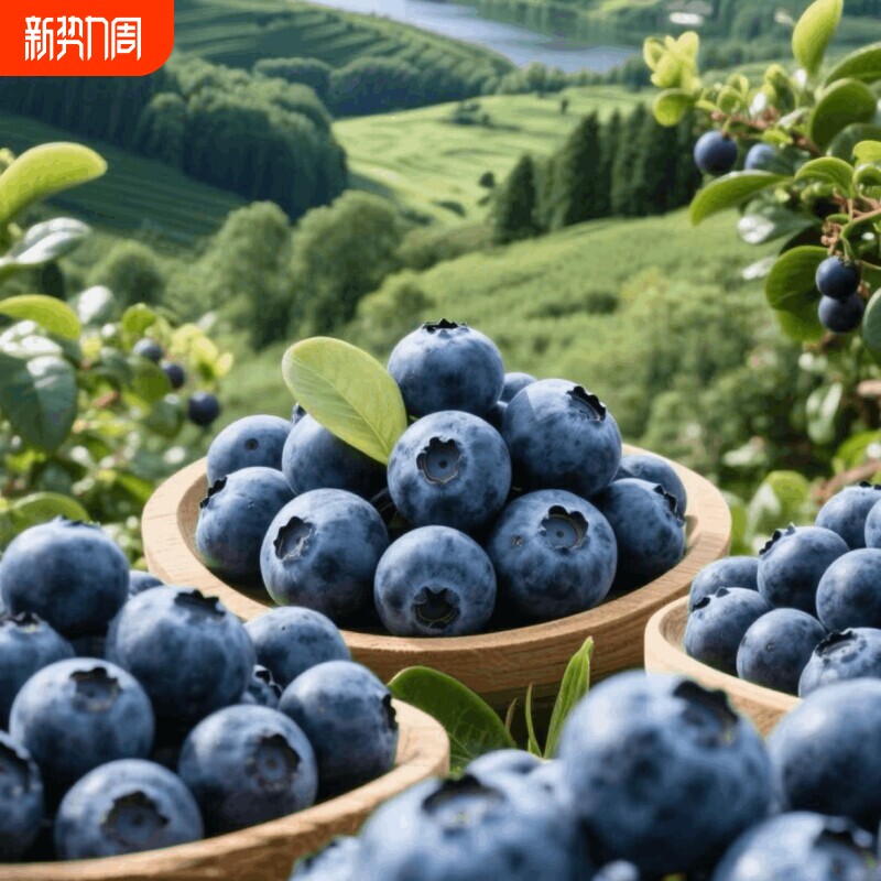 云南花香蓝莓鲜果应当季高端新鲜水果佳怡颗沃大果现摘顺丰