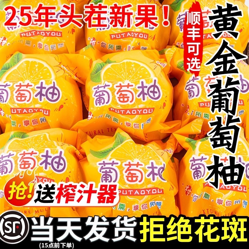 正宗黄金葡萄柚香甜多汁整箱装