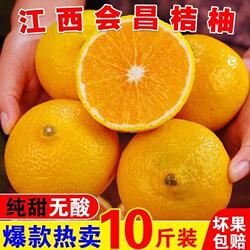 江西赣南甜桔柚会昌桔柚新鲜爆甜多汁纯甜水果橘柚批包邮年货节