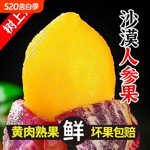 正宗甘肃沙漠民勤人参果清甜多汁新鲜大果肉当天采摘坏损包赔