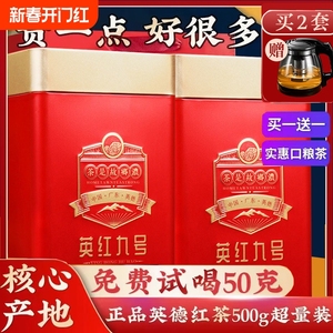 英德红茶英红九号2024新茶9号浓香型新茶送礼英九红茶官方旗舰店