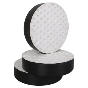 公路桥梁橡胶支座圆矩形盆式四氟板式滑动隔振支座网架伸缩缝国标