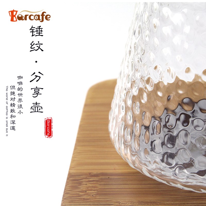 速发咖啡滤杯V60冲杯滴滤杯分享壶咖啡壶玻璃茶壶泡茶壶家用耐热