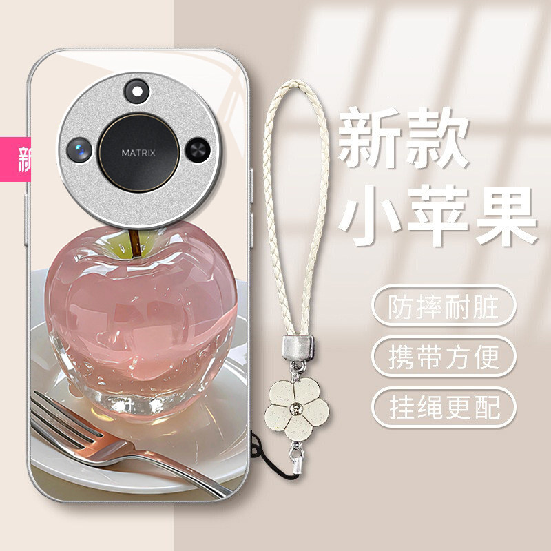 适用华为荣耀x60手机壳x50新款水晶苹果huawei荣耀x40高级感x30i可爱x20se防摔x10硅胶液态全包镜头保护套,3C数码配件,手机保护套/壳,淘宝优惠券,粉丝福利购,淘宝优惠卷