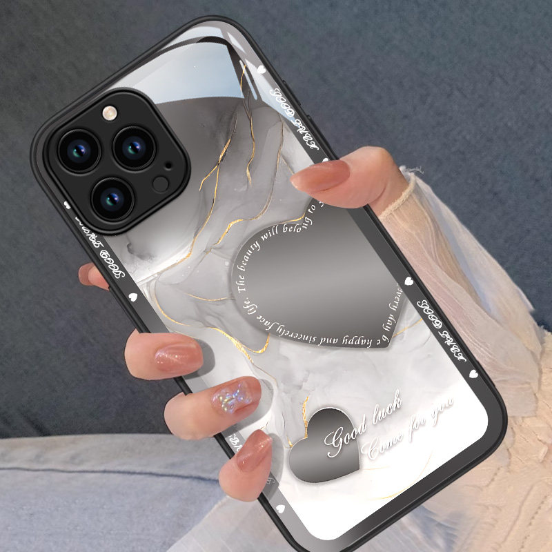 适用苹 果15手机保护壳新款14promax高级感ip13水墨渐层爱心12玻璃11防摔iphonexr小众8Plus潮流7轻奢风6保护,3C数码配件,手机保护套/壳,淘宝优惠券,粉丝福利购,淘宝优惠卷