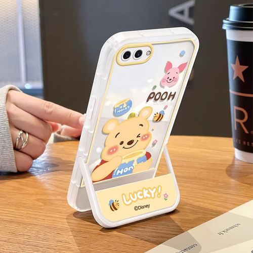 适用OPPOA5Pro手机壳3新款5G高级感A3可爱蜜蜂小熊全包A2防摔A93硅胶散热A58磁吸支架简约创意A57保护套女