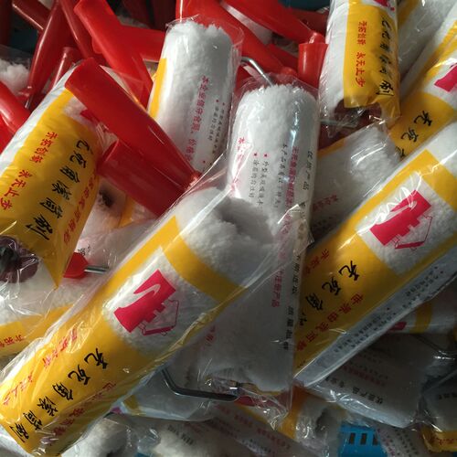 2寸4寸6寸船厂防腐工程专用小拇指迷你滚筒刷小滚芯支架手柄包邮