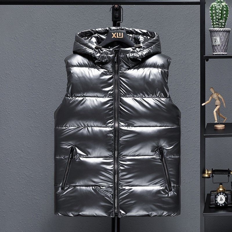 秋冬季亮面男女马甲外套羽绒棉坎肩保暖背心潮流外穿时尚帅气马夹,工业油品/胶粘/化学/实验室用品,实验室漏斗,淘宝优惠券,粉丝福利购,淘宝优惠卷