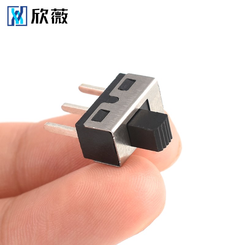 SS12D10 G5拨动开关 2档3脚横柄式拨动开关小型电源开关 2只