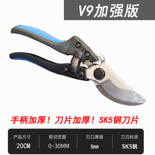 果树剪刀树枝修枝剪园艺剪修花工具疏果修果树果园园林修剪粗枝剪