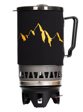 1000W户外用品档风聚热反应堆系统炉具野营用品 便携式户外野营炉