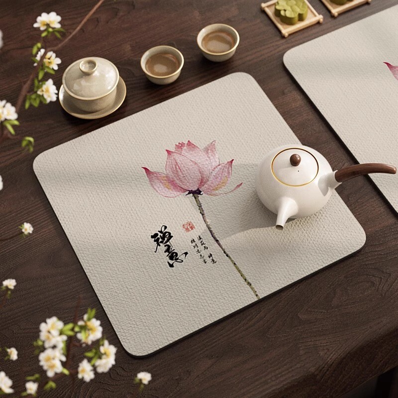 茶垫茶几餐垫茶具茶杯防滑垫小尺餐垫