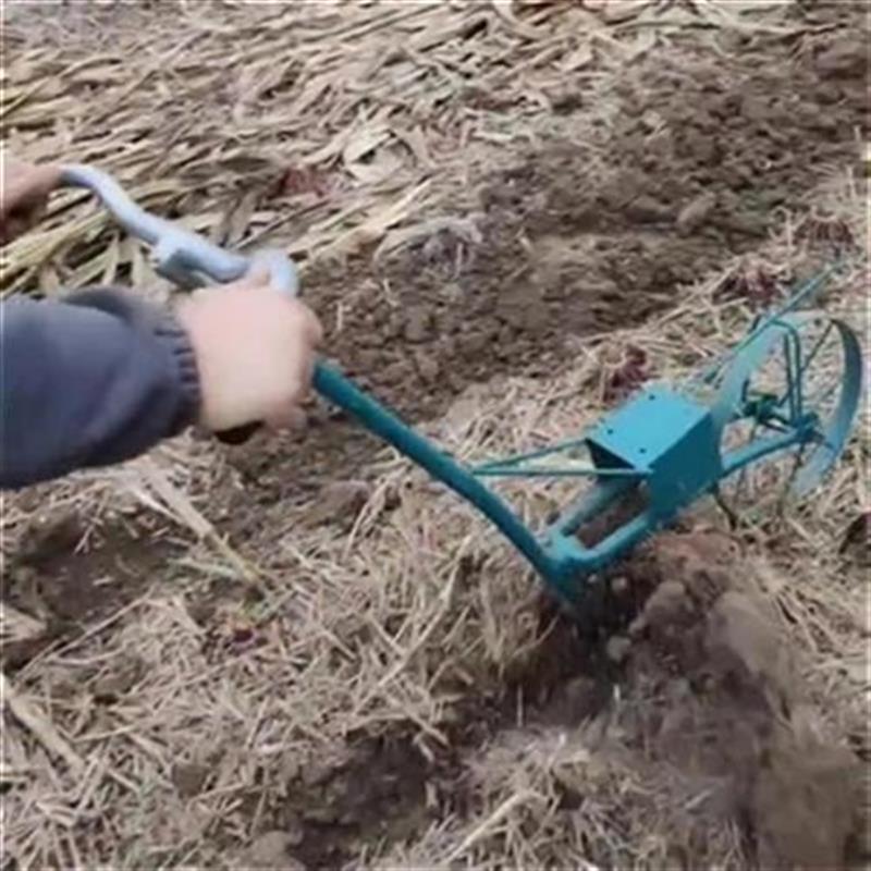 型多功能c耕田机农用犁s地翻土机耕G地机小机械农器打田犁地机.