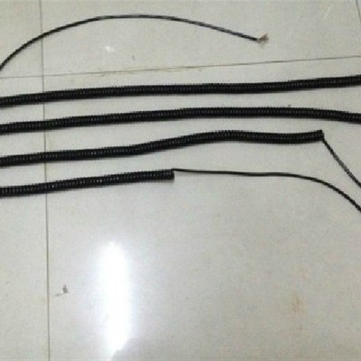 加工中心CNC脉冲电子手轮弹簧线 龙门螺旋电缆线 10米19芯 手脉线