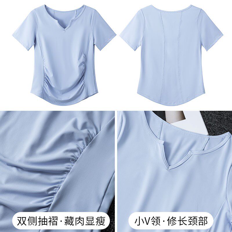 好货跑步运动套装女2025新款夏季爬山健身速干衣裤户外休闲晨跑服