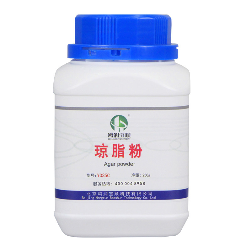 好货琼脂粉丨实验级Agar琼脂凝胶细菌学试剂 工业级菌种培养基凝