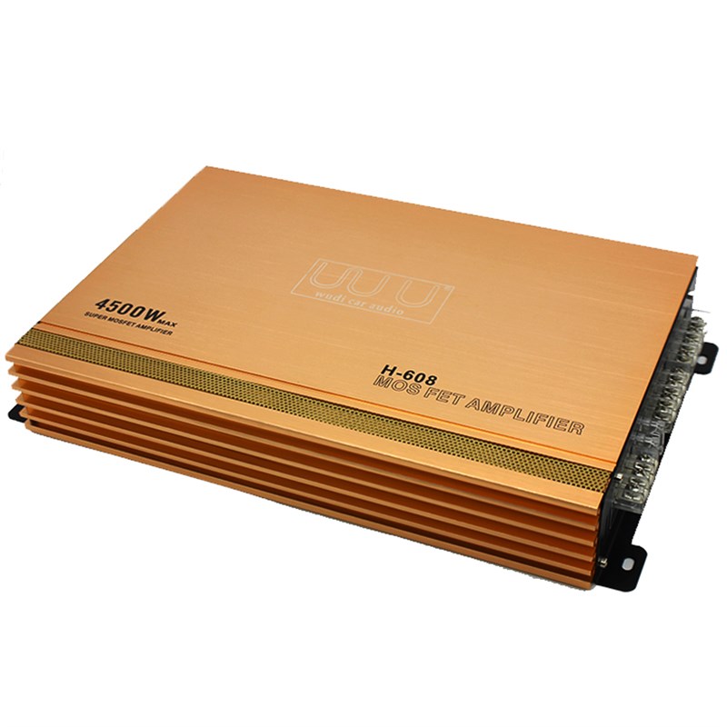汽车功放12v 低音炮四路功放车载4.1声道大功率功放板推车门喇叭