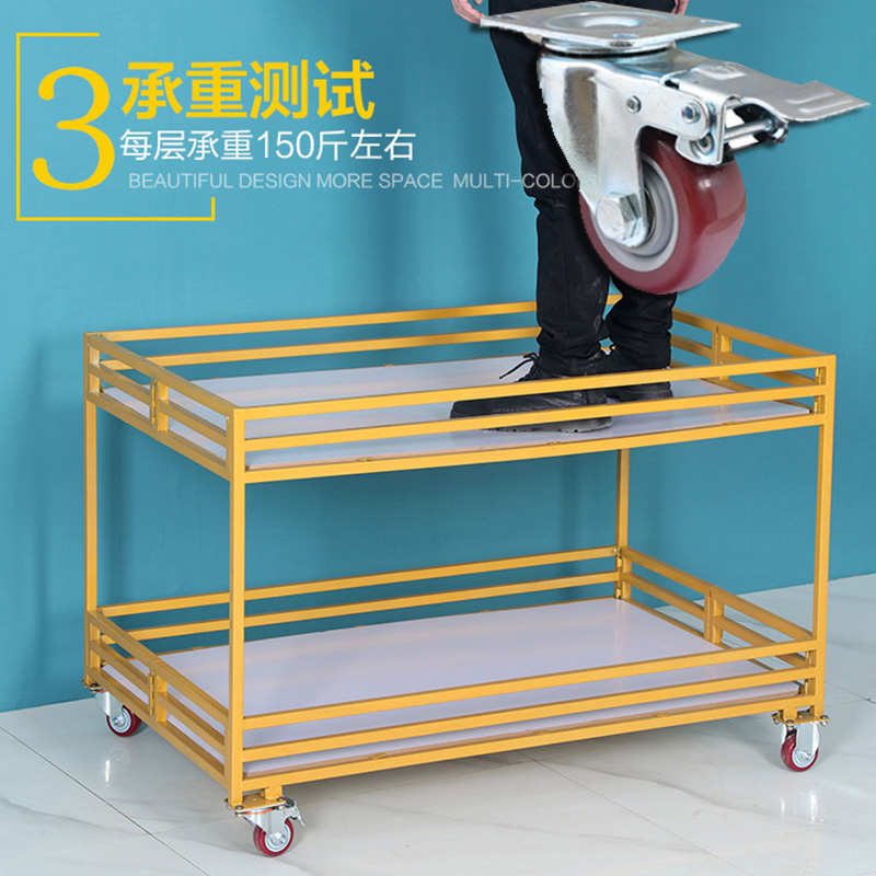 户外促销台超市折叠摆摊花车地摊货架特价车夜市便携小推车展示架