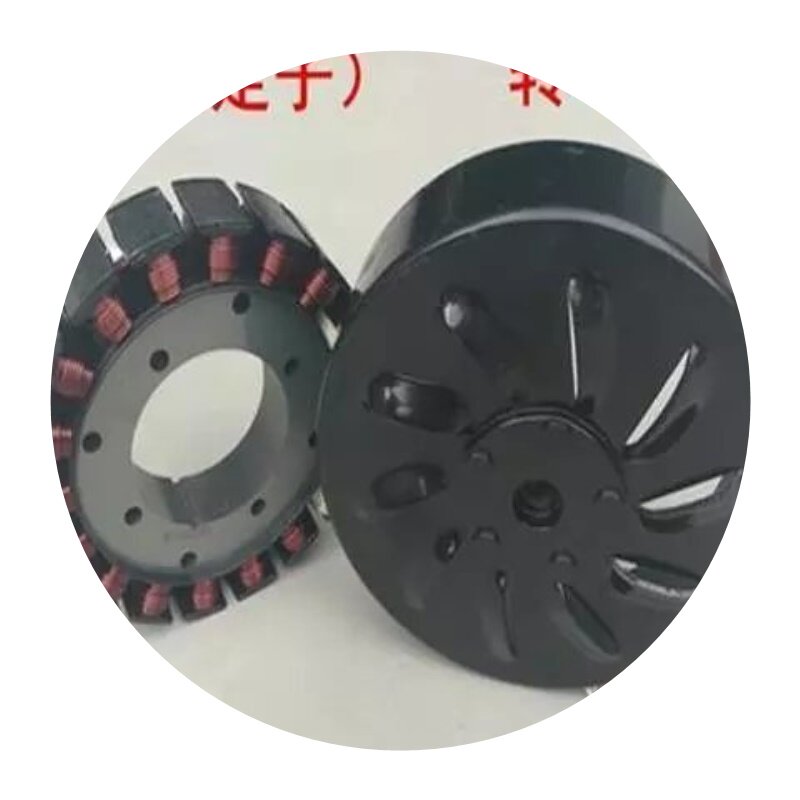 好货三四V车a增程器配件48V60V72定增程器发电机转子轮子线圈磁钢