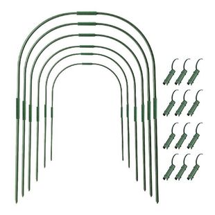 54pcs Garden Growing Greenhouse Hoop Set Sturdy Protective