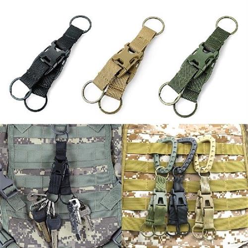 Molle Webbing Attach Belt Clip Outdoor Backpack Strap Clasp
