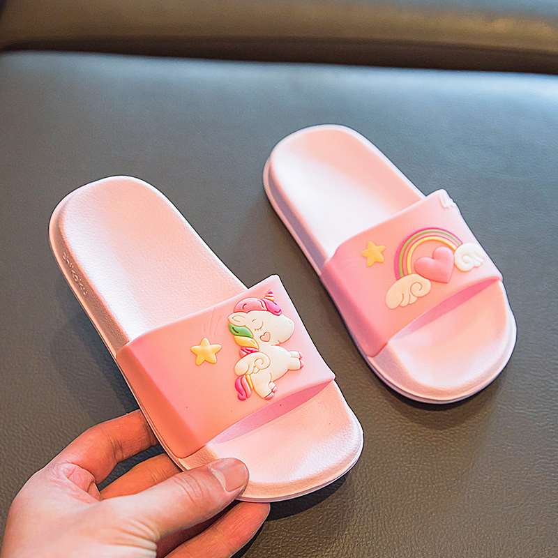 儿童拖鞋女夏可爱小公主室内软底女童家居亲子凉拖鞋防滑宝宝拖鞋