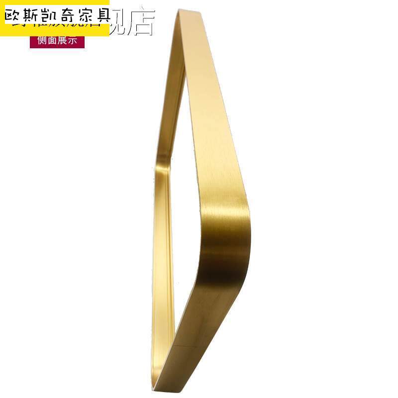 极速圆角长方形铝合金框金属装饰画相框智能镜框玻璃广告灯箱框架