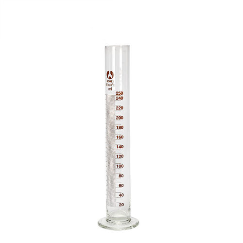 好货玻璃刻度量筒5 10 25 50 100 250 500 1000 2000ml直型量杯耐