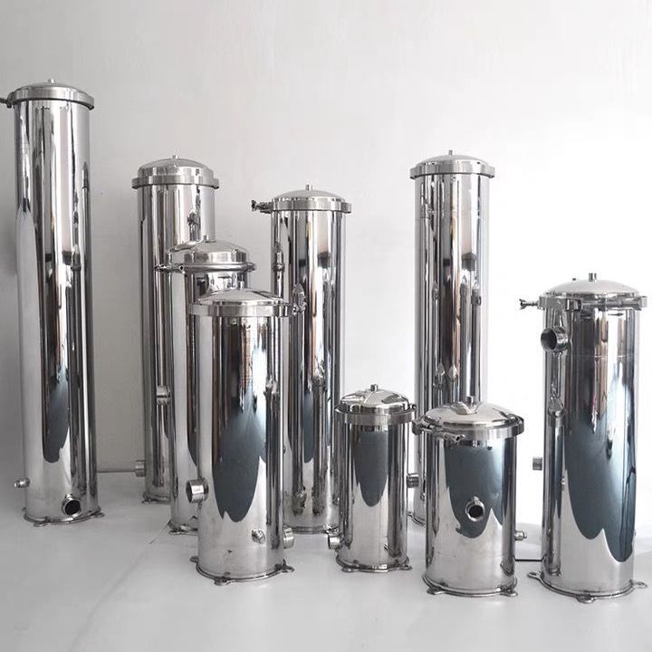 好货车载加油机柴油汽油不锈钢袋式过滤器1寸1.5寸油水分离器过滤