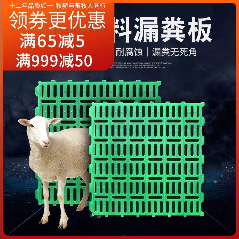 极速厂销羊用漏粪板塑料羊m牀板养羊地板保育牀接粪漏缝板养殖场