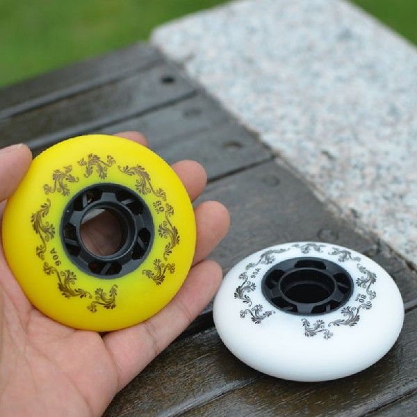 4Pcs/Set Inline Skates Wheels 90A Hardness Sliding Roller