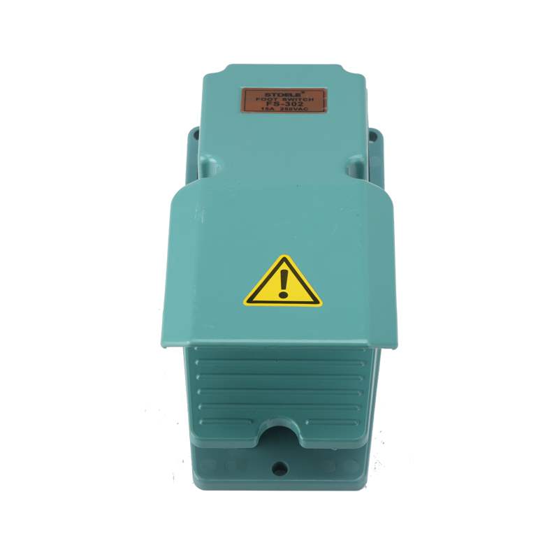 脚踏开关带线脚踩式FS-1 2 3 201踏板开关2米冲床脚踏302 502 10A